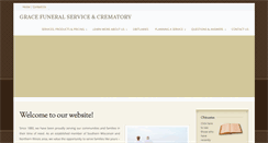 Desktop Screenshot of gracefuneralservice.com